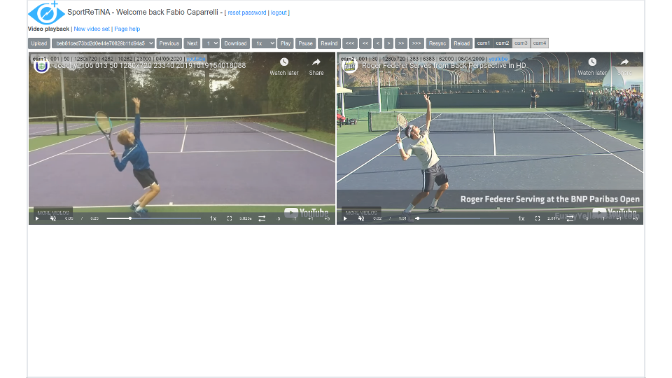 Comparison video playback