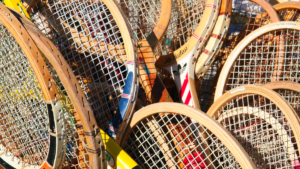 Wooden-tennis-rackets
